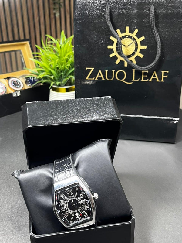 FRANK MULLER Inspired  Design Tonneau Style Men's Watch
