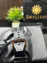 Frank muller Inspired Design : Stone watch Curved Tonneau Quartz Watch