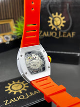 RM 88 Inspired White Case Orange Strap Smiley Men's Watch